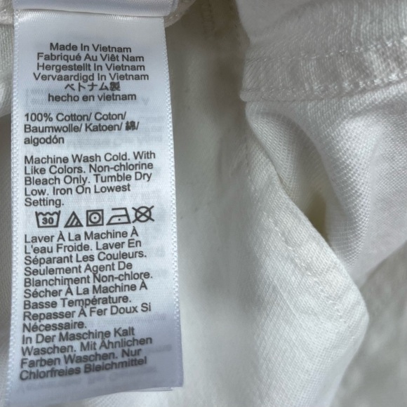 NWT J.Crew Size 2X LDenim blazer-jacket Women’s in white - Picture 12 of 15